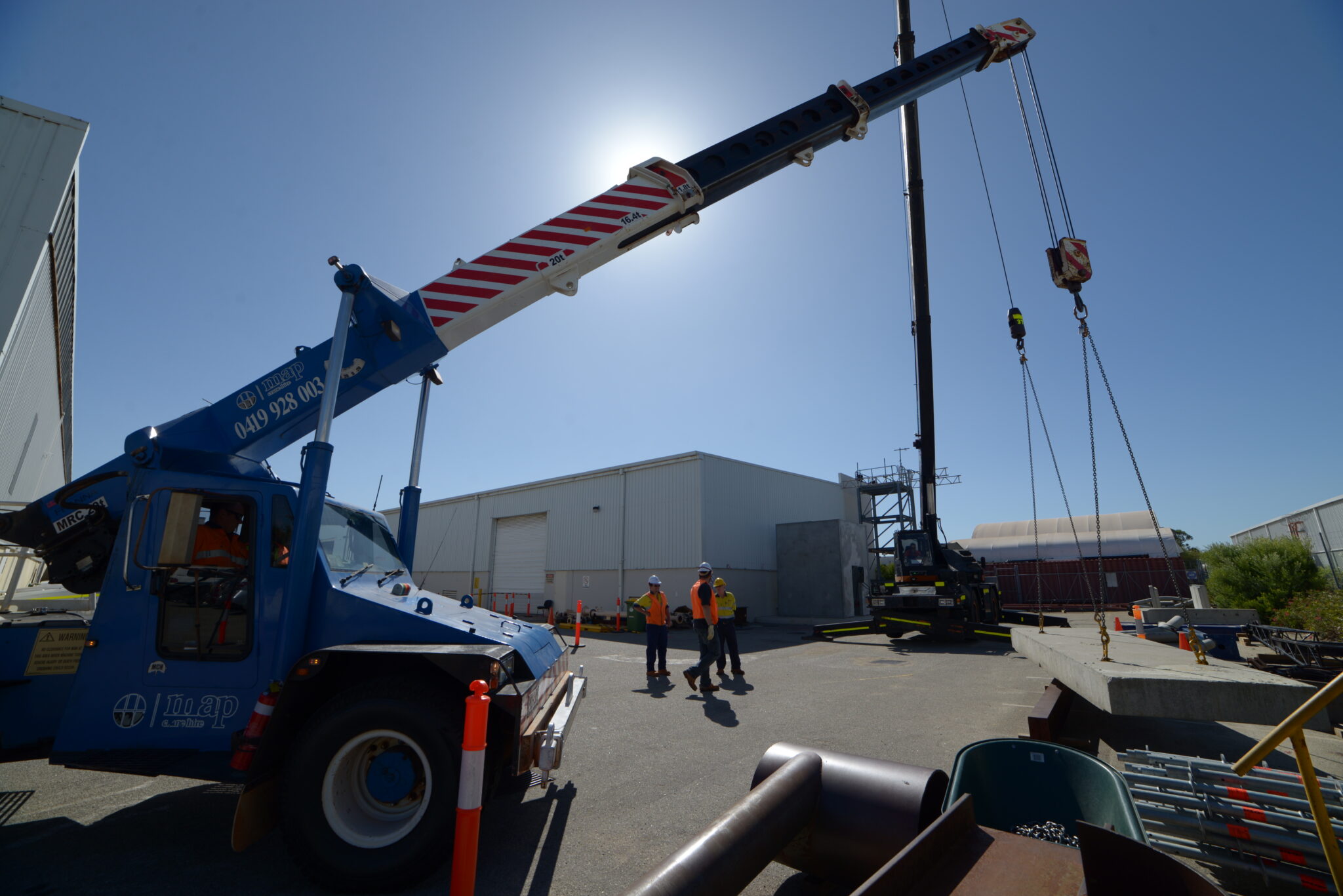 Non-slewing Mobile Crane Training Course 3T- Site Skills Training Site ...